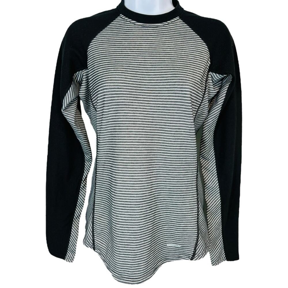 Patagonia Capilene Performance Baselayer Top striped long sleeves